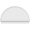 Ekena Millwork Half Round Smooth Architectural Grade PVC Combination Pediment, 56"W x 34-3/4"H x 2-3/4"P PEDPC056X350HRO00 - alternate 4